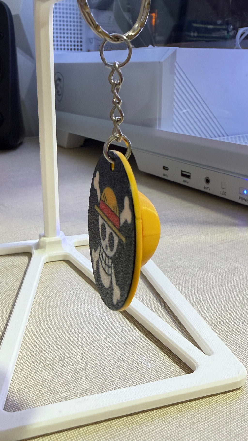 Llavero de sombrero One Piece